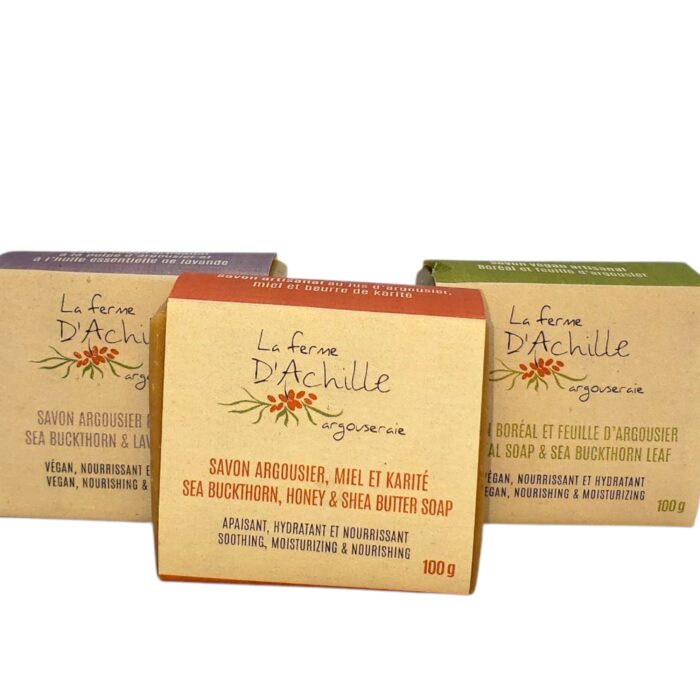 Savon jus d'argousier, Miel et Karité – Image 4