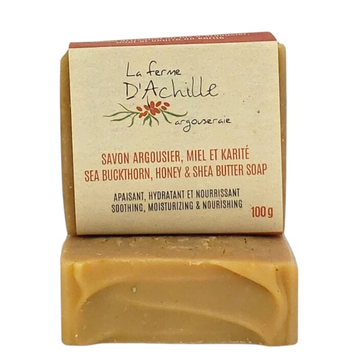 Savon jus d'argousier, Miel et Karité – Image 5