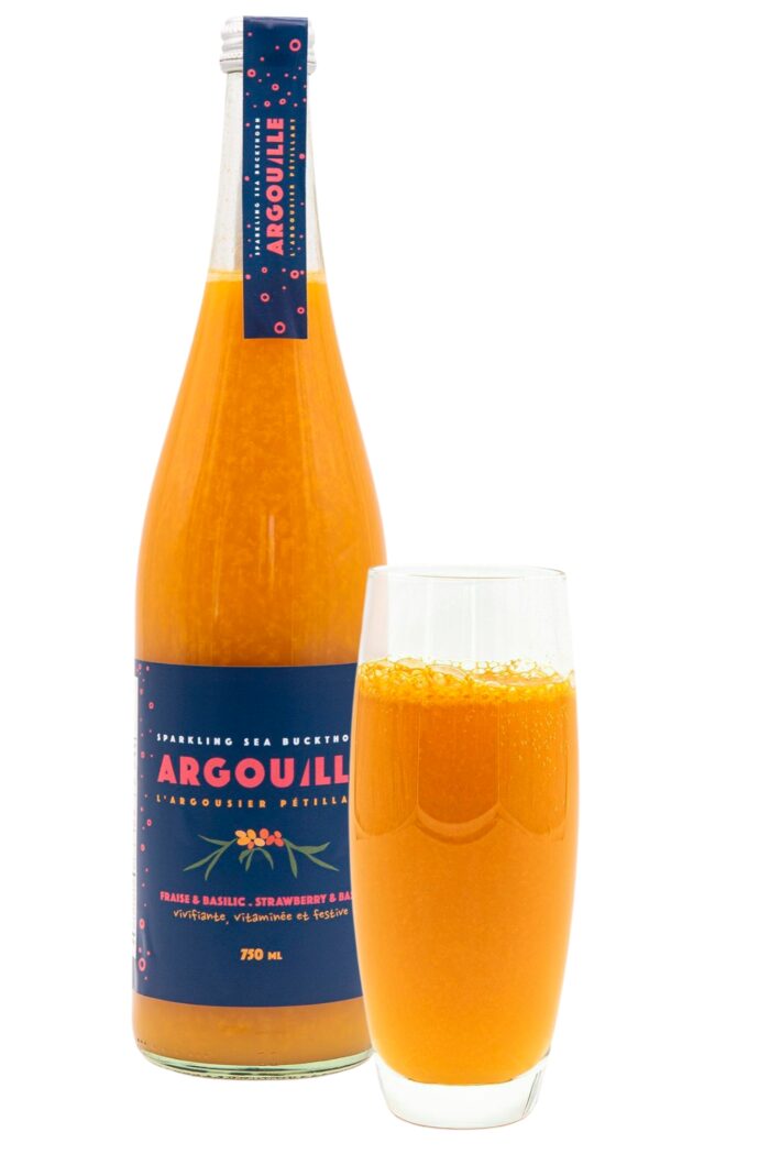 Argouille fraise & basilic 750 ML – Image 3